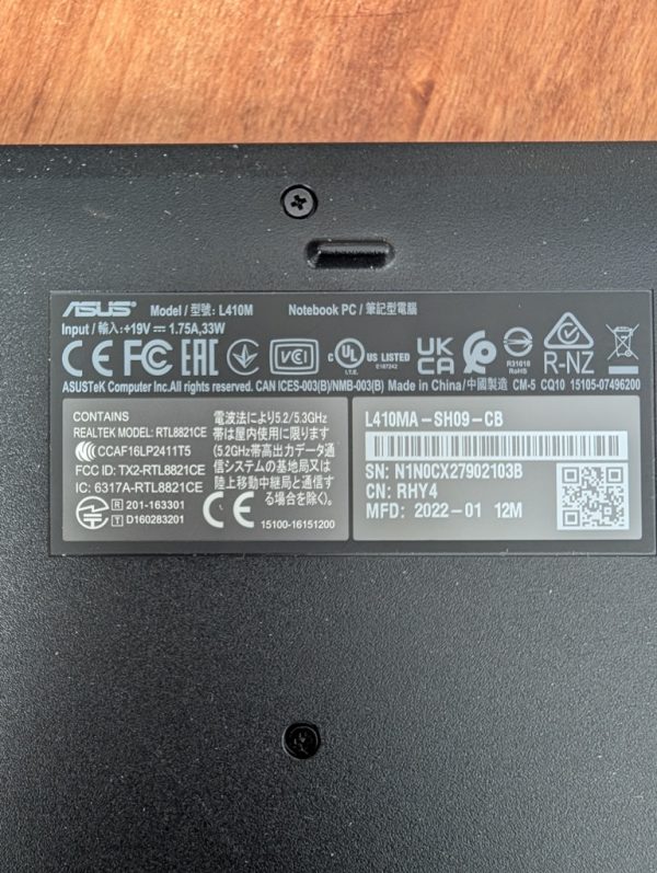 laptop acer 4gb