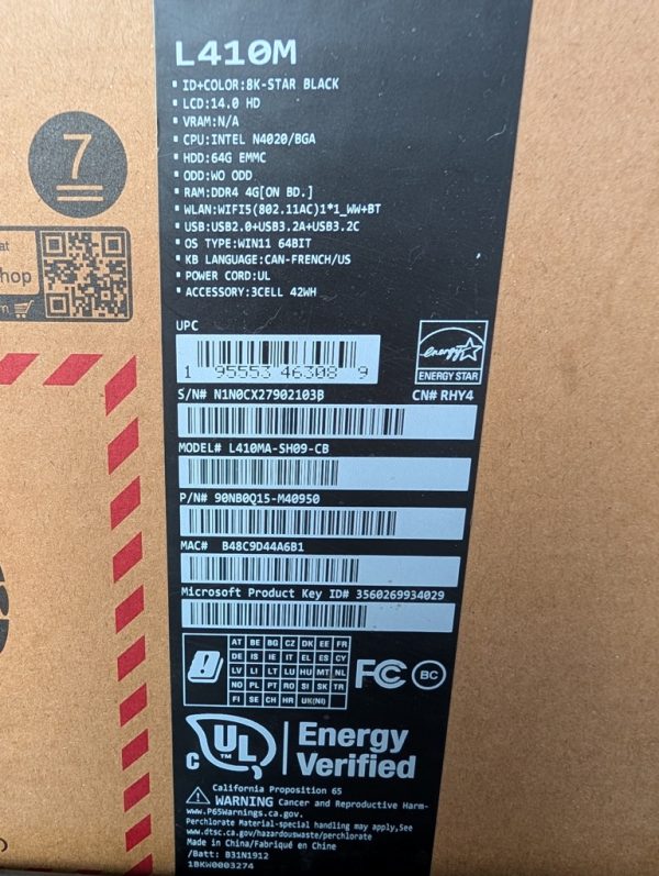 laptop acer 4gb
