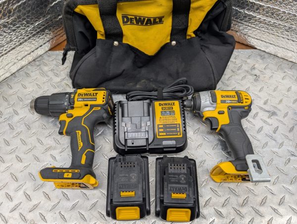 ensemble dewalt atomic 20v