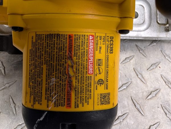 scie circulaire dewalt