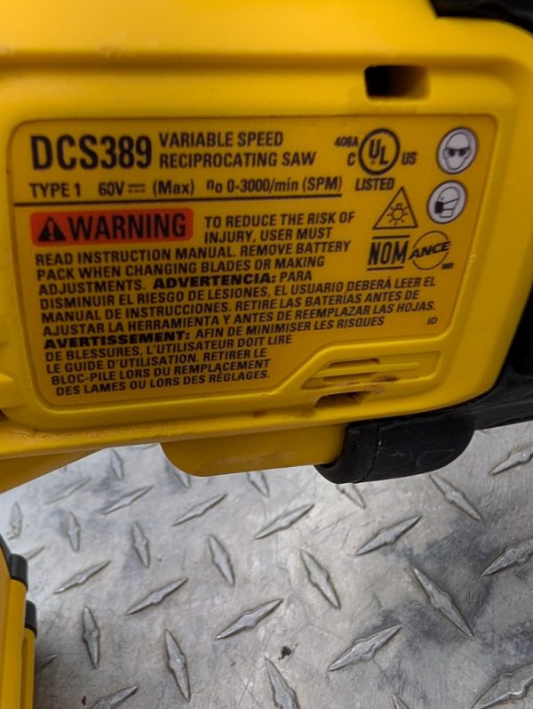 dewalt scie va et vien sabre