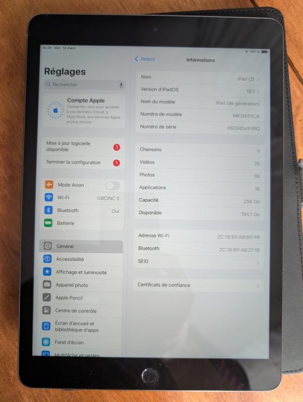 tablet apple