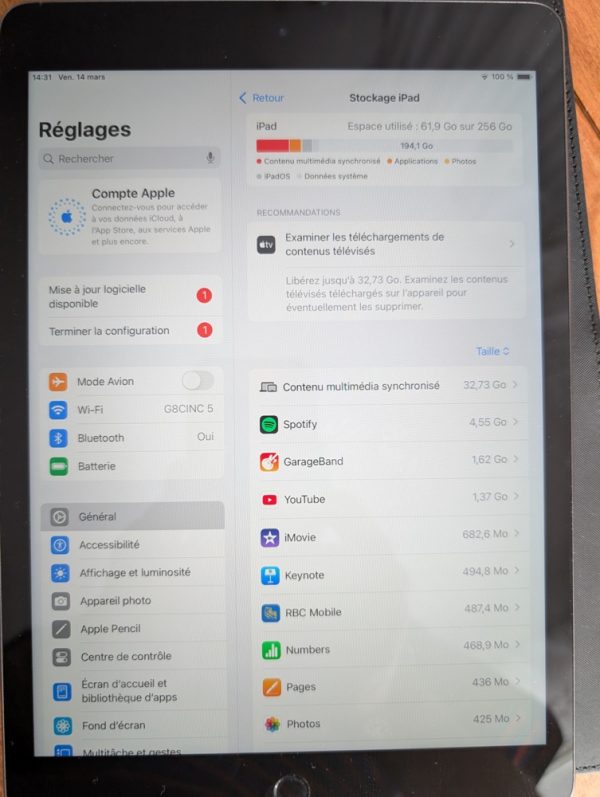 tablet apple