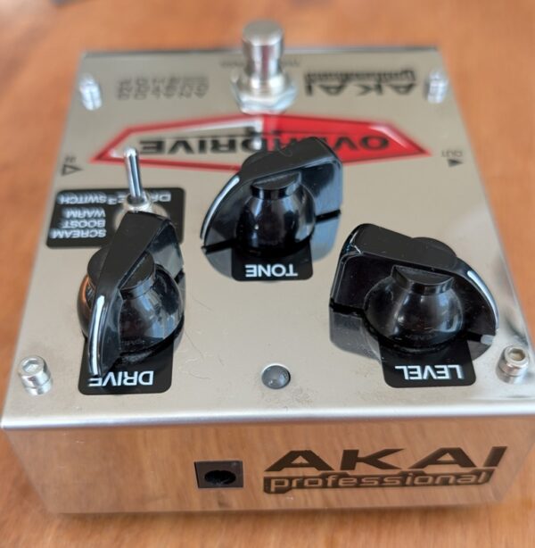 akai pedale de guitare overdrive anslog custom shop pret argent (3)