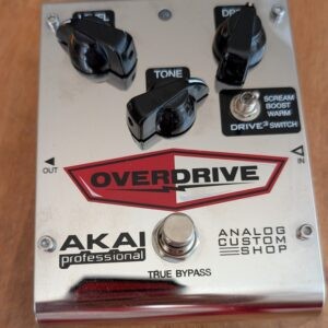 akai pedale de guitare overdrive anslog custom shop pret argent (5)