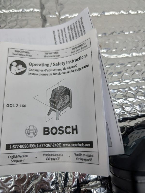bosh profesionnal laser niveau gcl 2 160 rouge pret argent (5)