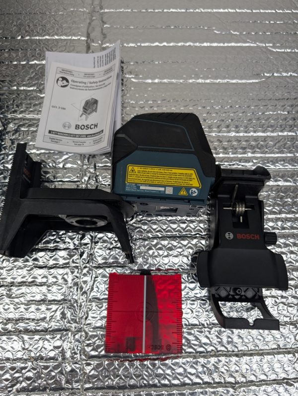 bosh profesionnal laser niveau gcl 2 160 rouge pret argent (9)