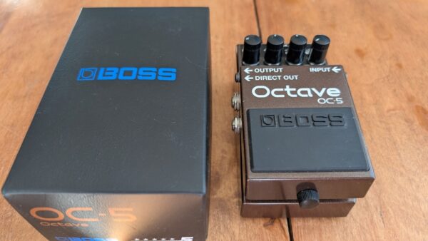 boss pedale guitare octave oc 5 pret argent (7)