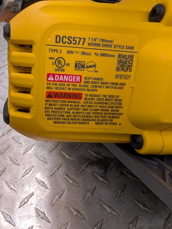 dewalt dcs577 scie circulaire saw flexvolt pret argent (8)