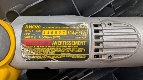 dewalt dw920 perceuse visseuse 12v screw driver pret argent (8)
