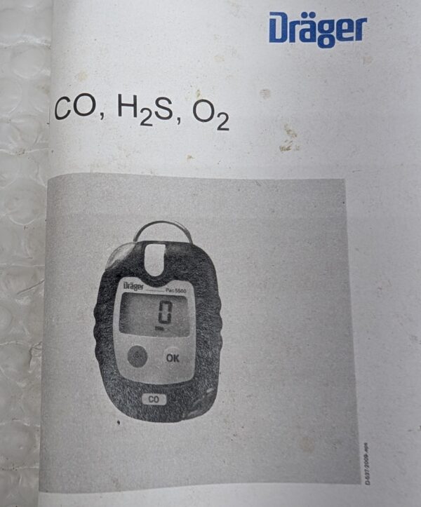 drager gaz detecteur 4543960 de co h2s o2 gaz pret argent (3)