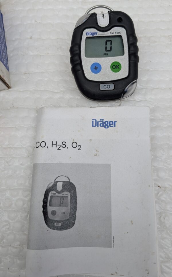 drager gaz detecteur 4543960 de co h2s o2 gaz pret argent (5)
