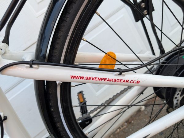 e one 7h velo bike bicycle 17 pouces electric 48v pret argent (14)