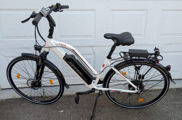 e one 7h velo bike bicycle 17 pouces electric 48v pret argent (22)