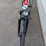 e one 7h velo bike bicycle 17 pouces electric 48v pret argent (6)