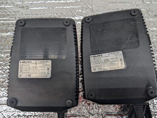 hilti c 4,36 90 chargeur batterie pile pret argent (1)