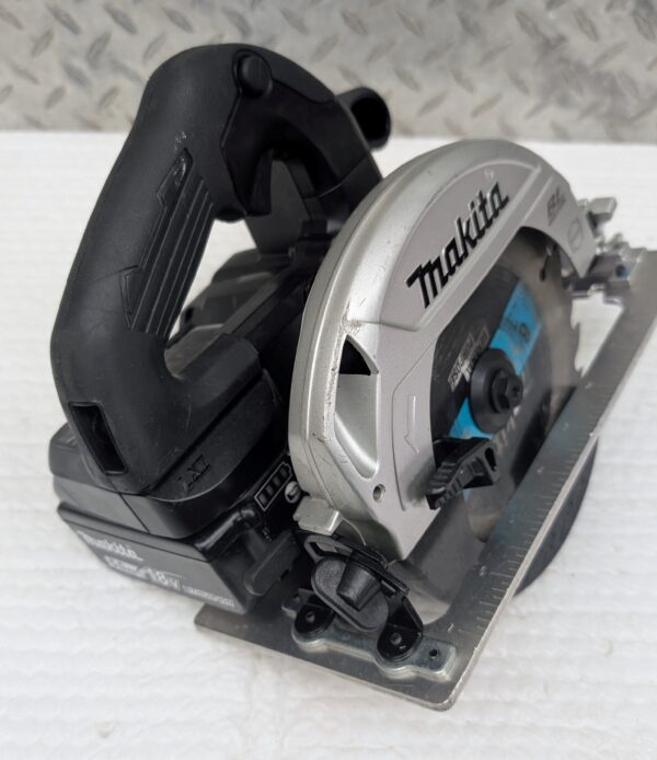 makita das660 18v brushless 6.5 inch diam scie circulaire saw pret argent (1)