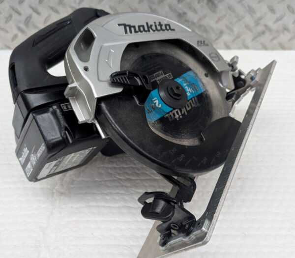 makita das660 18v brushless 6.5 inch diam scie circulaire saw pret argent (6)