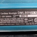 makita dml809 lumiere de chantier 14.4 18v double pret argent (6)