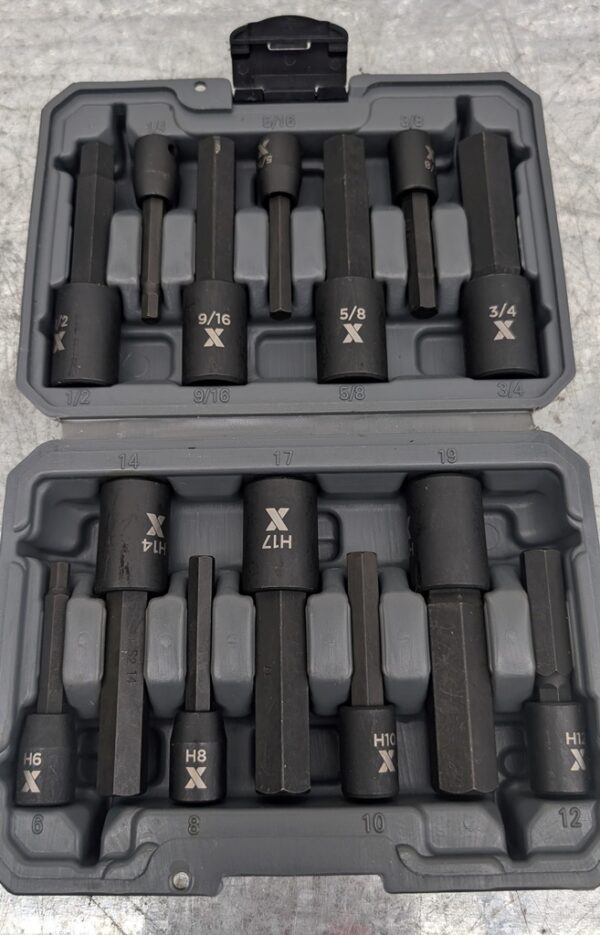 mastercraft coffret de douilles embouts hexagonaux (allen) à chocs à profil long pret argent (1)