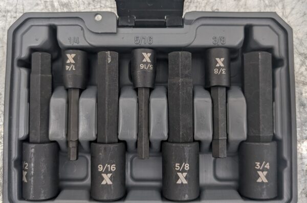 mastercraft coffret de douilles embouts hexagonaux (allen) à chocs à profil long pret argent (4)