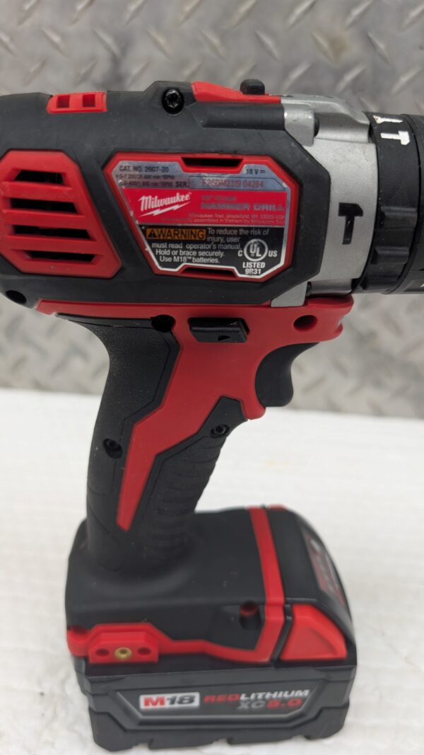 milwaukee 1 fuel m18 hammer drill driver .5inch 2904 20 18v pret argent (7)