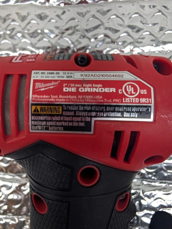 milwaukee 2485 20 fuel m18 die grinder 12v pret argent (9)