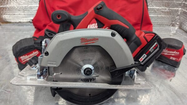 milwaukee circular saw scie circulaire 2630 20 m18 fuel red lithium pret argent (1)