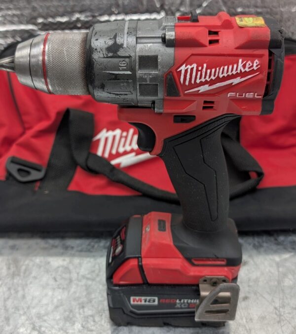 milwaukee fuel 0904 20 hammer drill perceusse marteau m18 18v cordless pret argent (1)