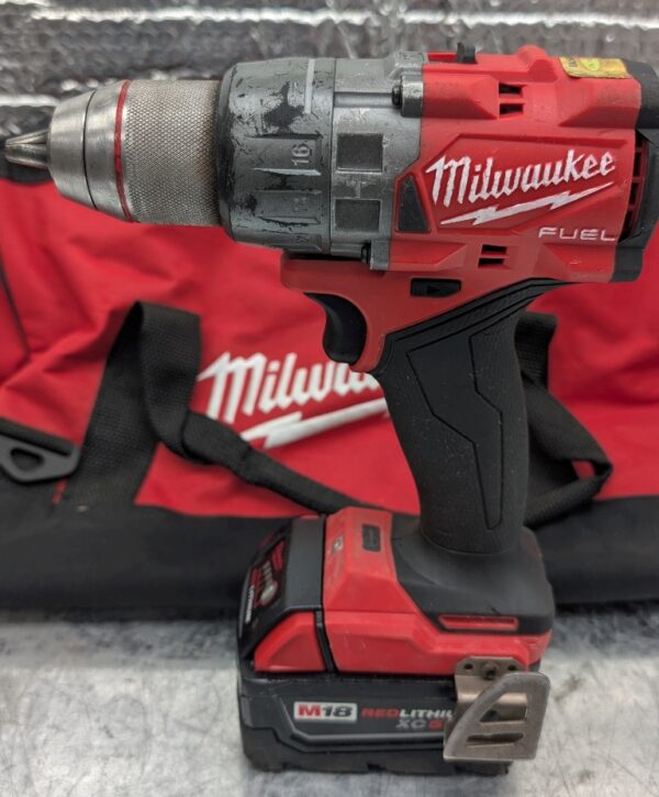 milwaukee fuel 0904 20 hammer drill perceusse marteau m18 18v cordless pret argent (7)