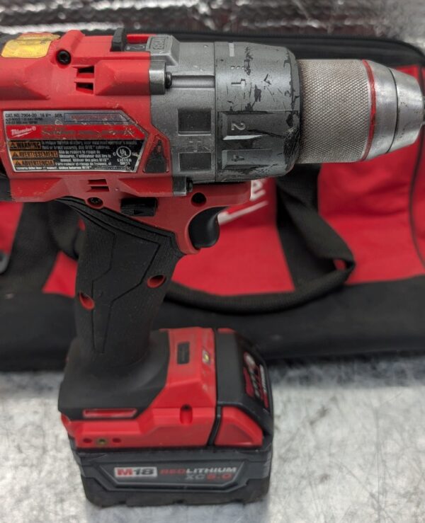 milwaukee fuel 0904 20 hammer drill perceusse marteau m18 18v cordless pret argent (8)