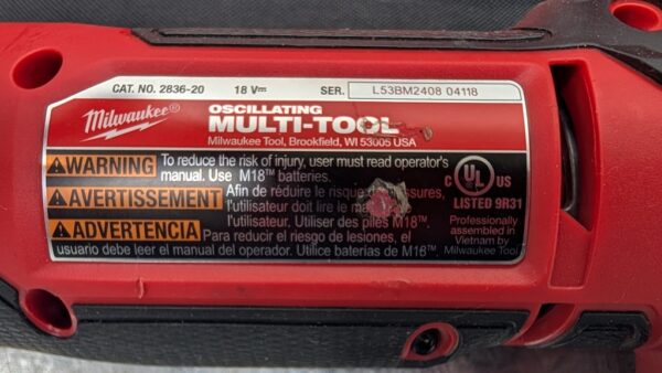 milwaukee oscillating scie oscillante multi tools m18 18v fuel pret argent (7)