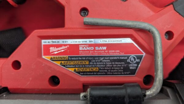 milwaukee scie ruban band saw cordless 2829 20 fuel m18 red lithium pret argent 18v (13)