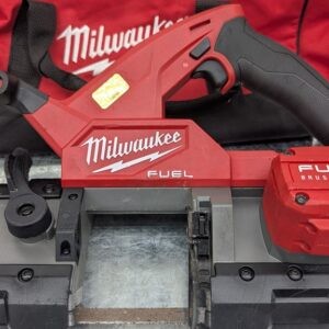 milwaukee scie ruban band saw cordless 2829 20 fuel m18 red lithium pret argent 18v (14)
