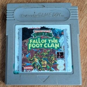 nintendo game boy fall of the foot clan pret argnet (1)